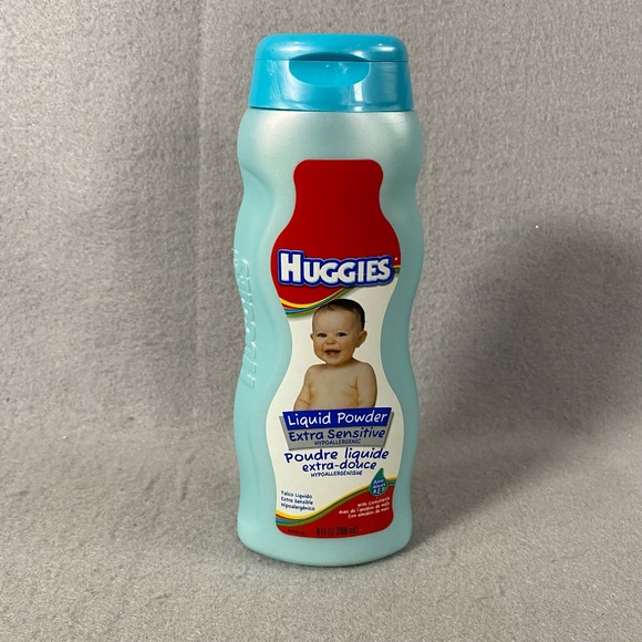 Huggies Liquid Powder Extra Sensitive Hypoallergenic with Cornstarch Aloe 9 oz - Picture 1 of 2
